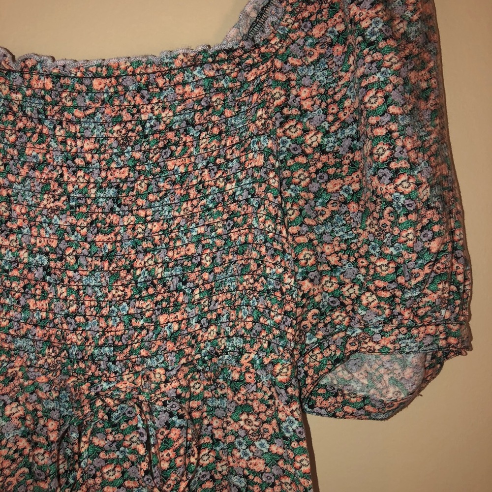 Off the shoulder summer dress